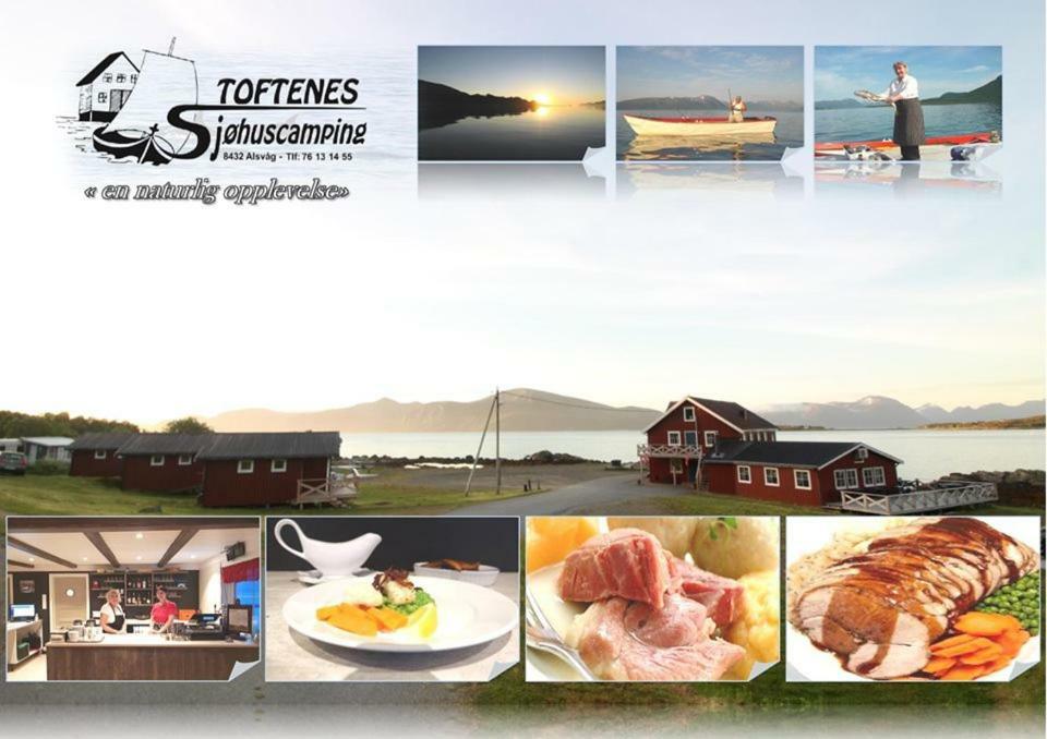 Toftenes Sjohuscamping Alsvag Экстерьер фото